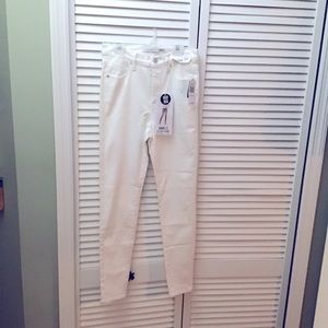 White High Rise Pants by Celebrity Pink